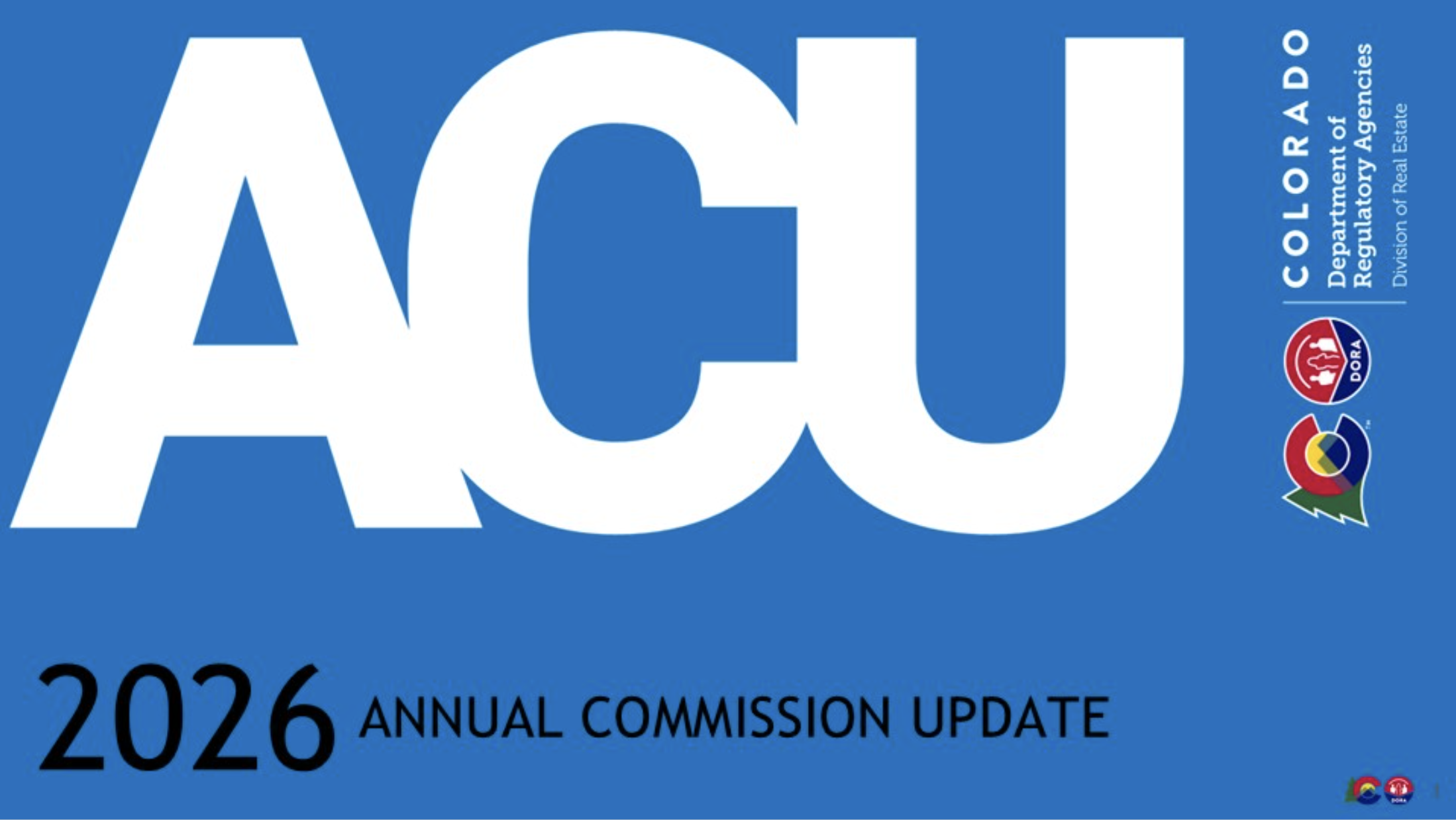 2026 Annual Commission Update Course Slide